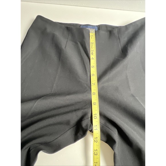 Piazza Sempione Size 42 Us Sz 6 Wool Blend Black Audrey Skinny Cropped Pants - Picture 6 of 7